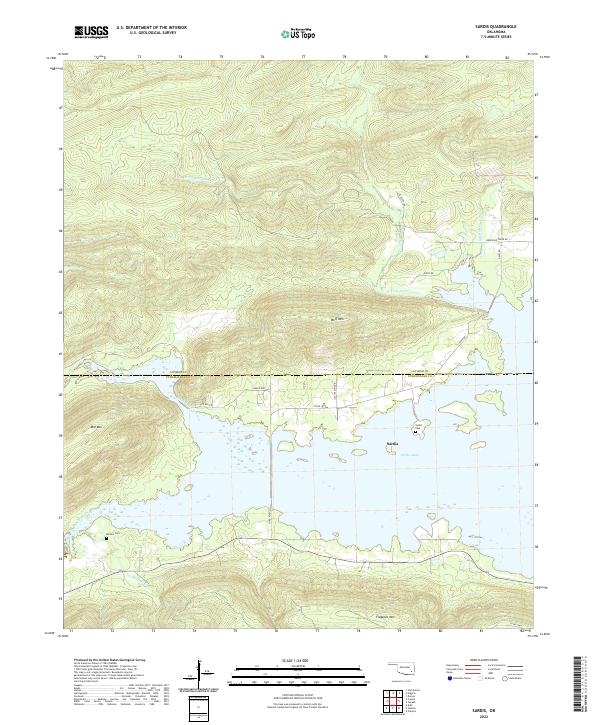 Sardis 2022 topographic map thumbnail