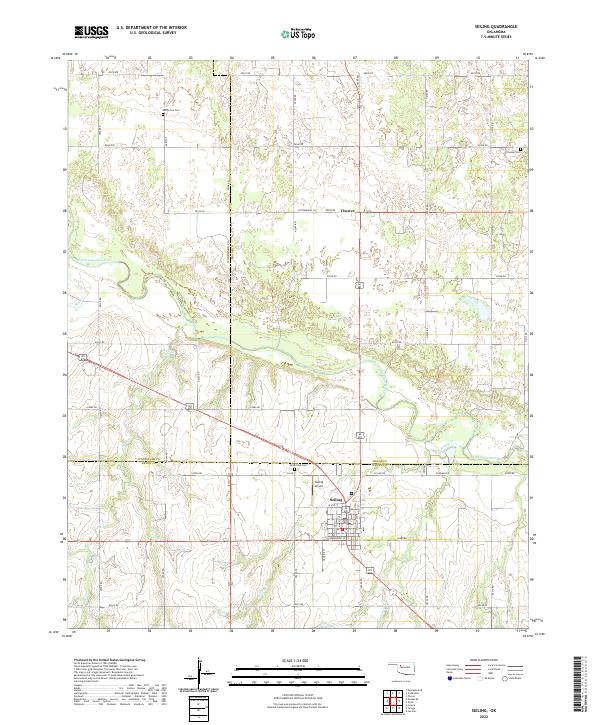 Seiling 2022 topographic map thumbnail