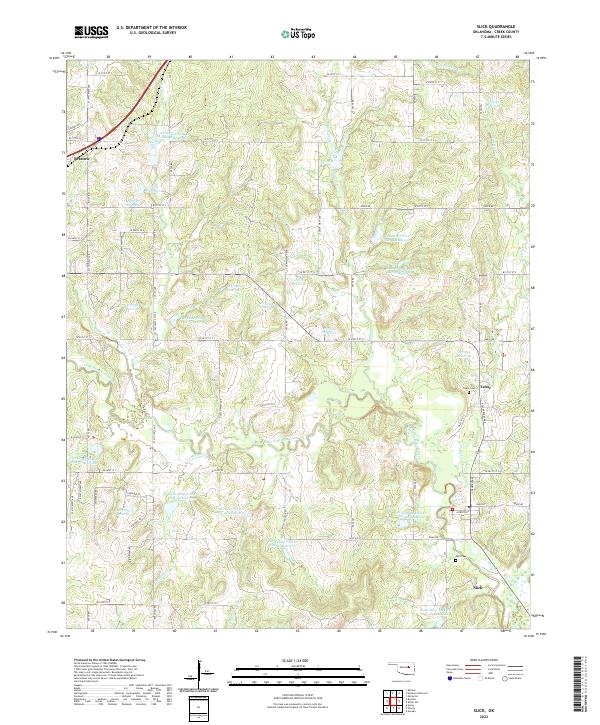 Slick 2022 topographic map thumbnail