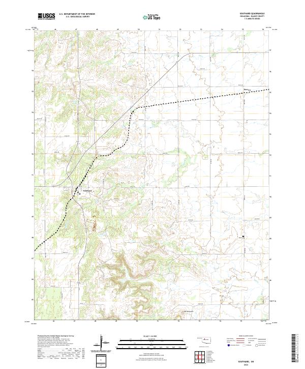 Southard 2022 topographic map thumbnail