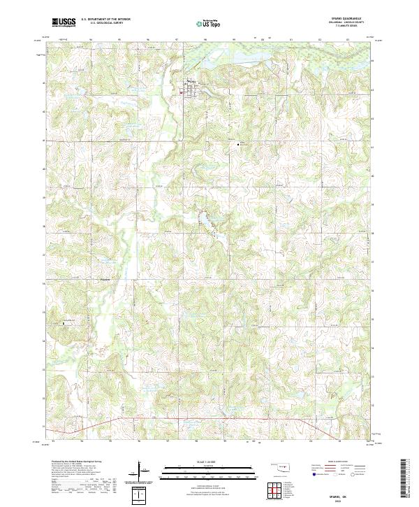 Sparks topographic map thumbnail