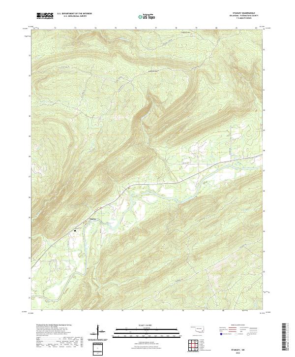 Stanley 2022 topographic map thumbnail