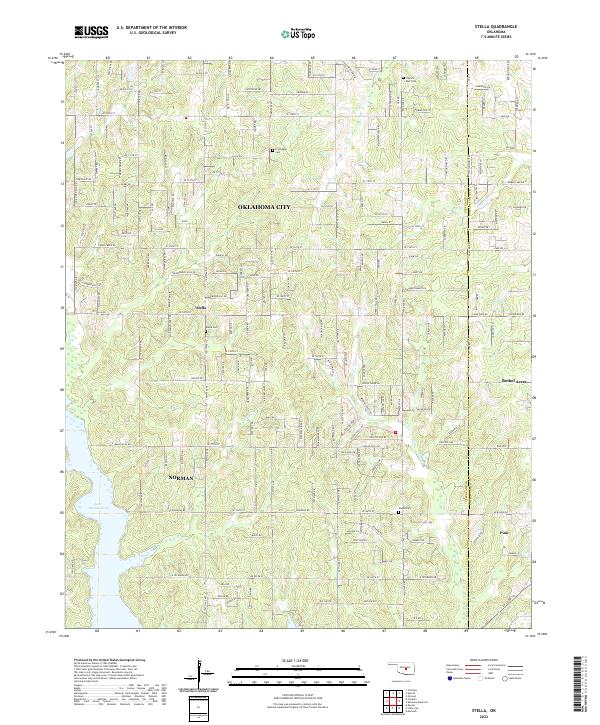 Stella 2022 topographic map thumbnail