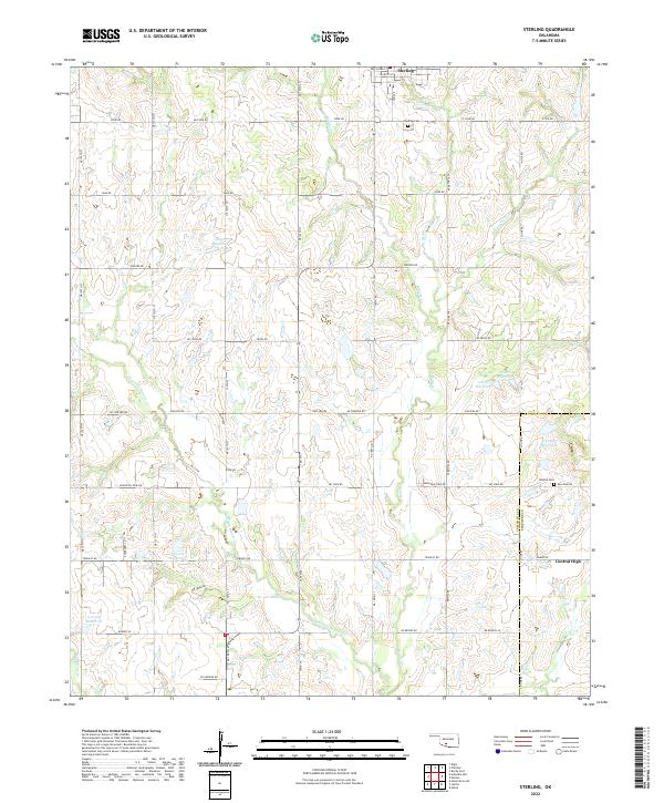 Sterling 2022 topographic map thumbnail