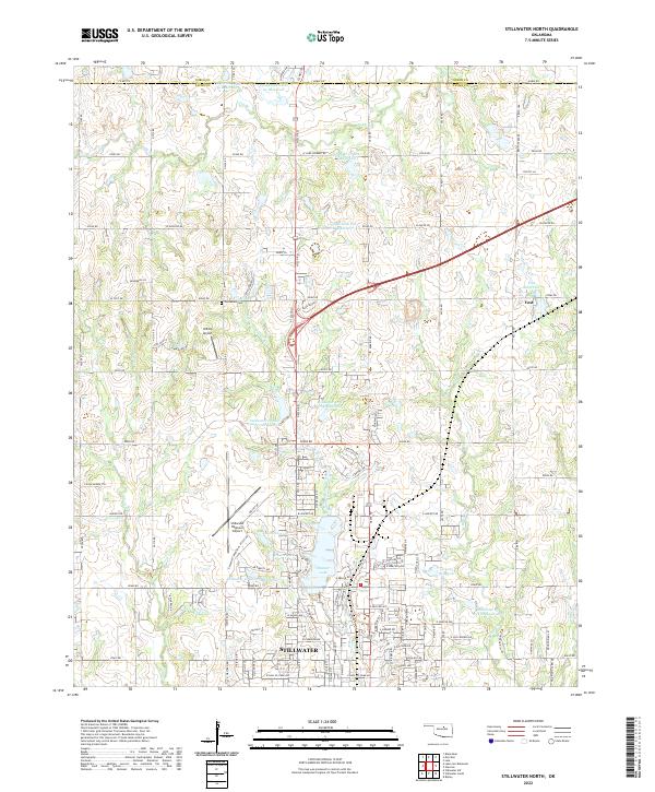 Stillwater North topographic map thumbnail