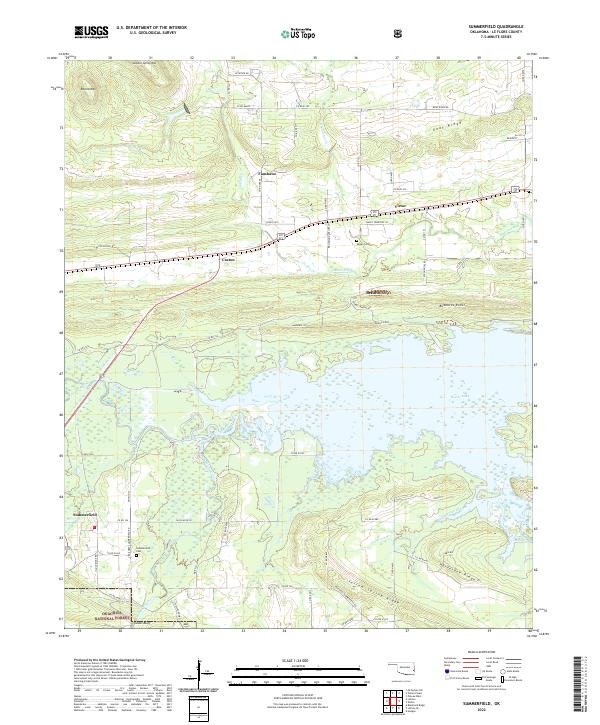 Summerfield 2022 topographic map thumbnail