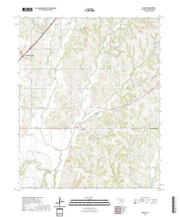 Tabler topographic map thumbnail