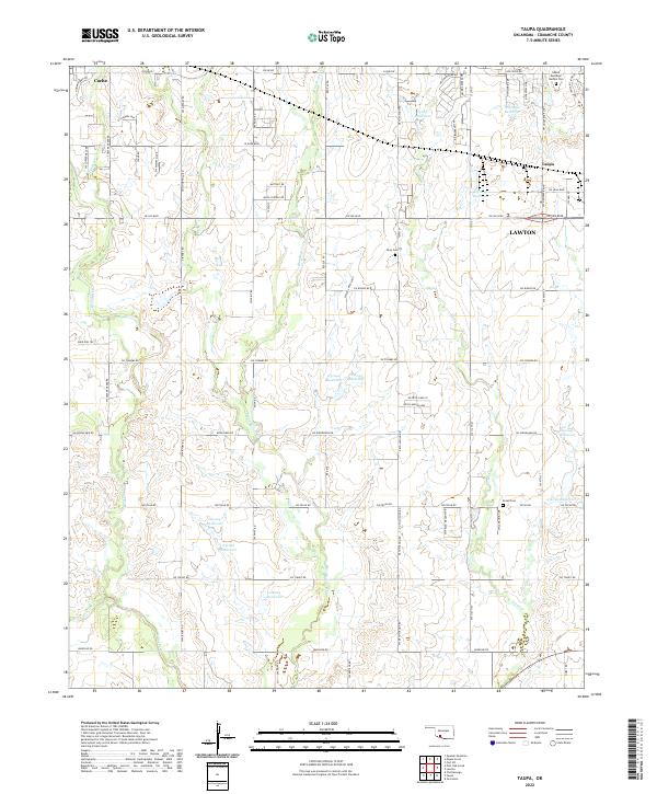 Taupa 2022 topographic map thumbnail