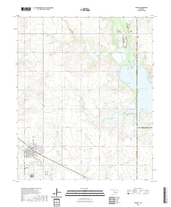 Temple 2022 topographic map thumbnail