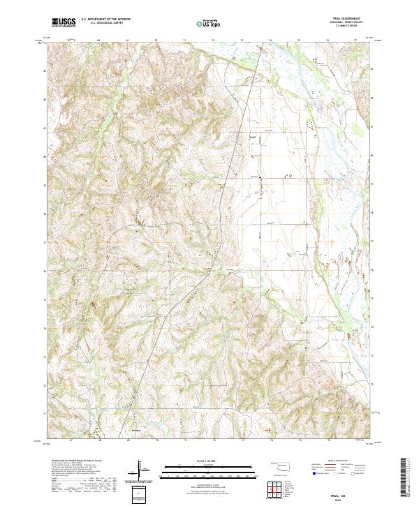 Trail topographic map thumbnail