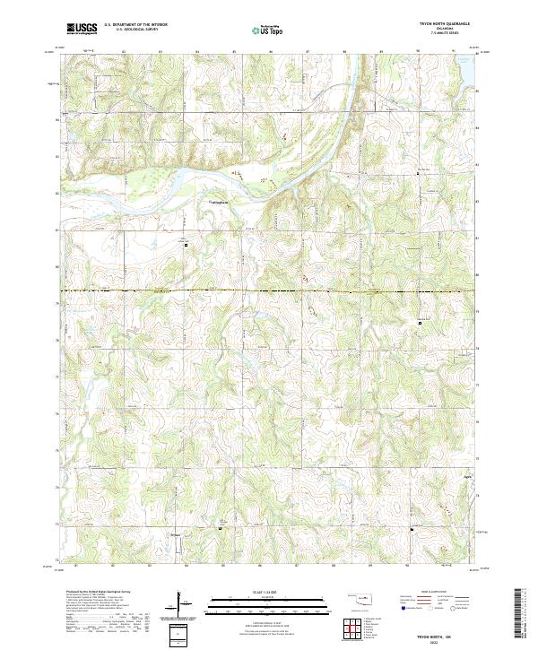 Tryon North topographic map thumbnail