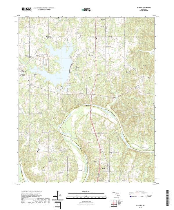 Vamoosa 2022 topographic map thumbnail