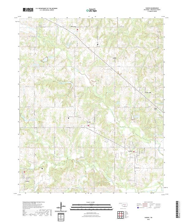 Vanoss 2022 topographic map thumbnail