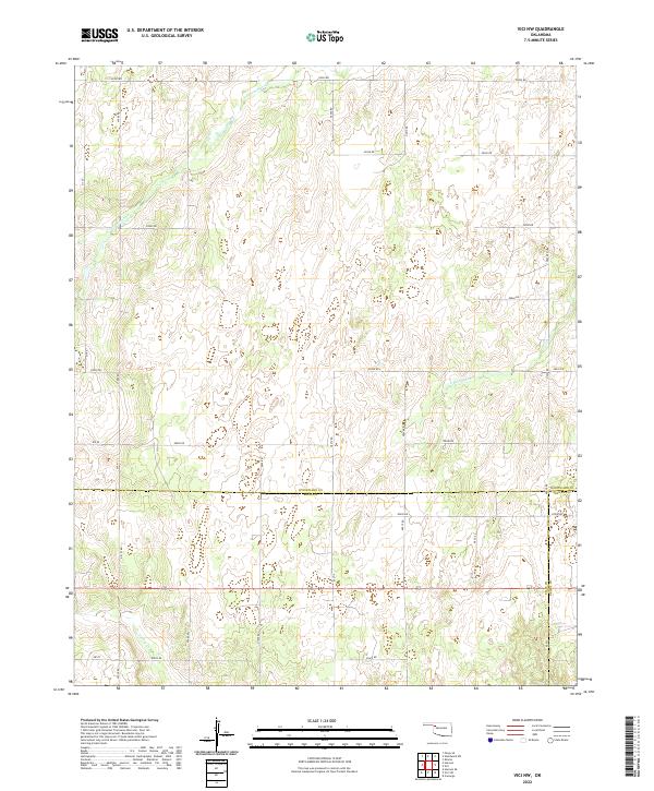 Vici NW 2022 topographic map thumbnail