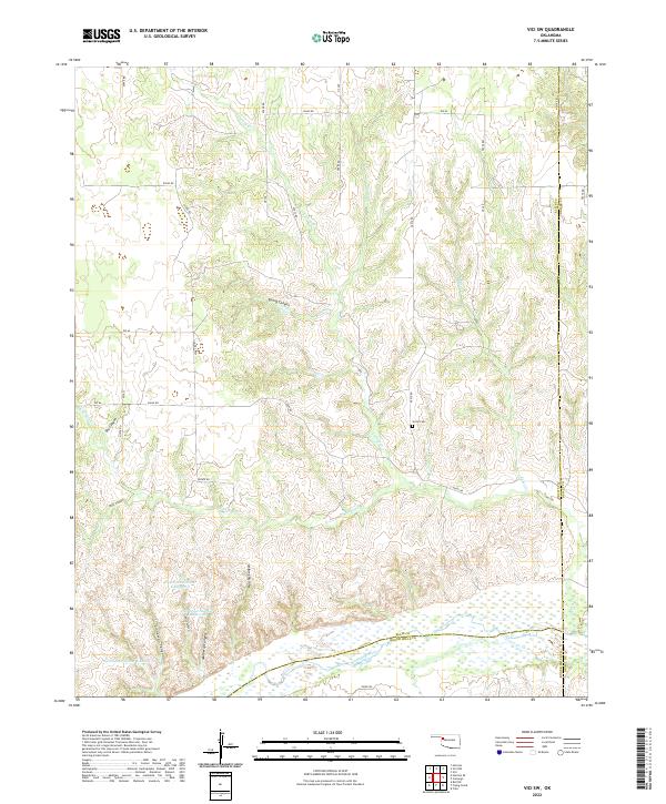 Vici SW 2022 topographic map thumbnail