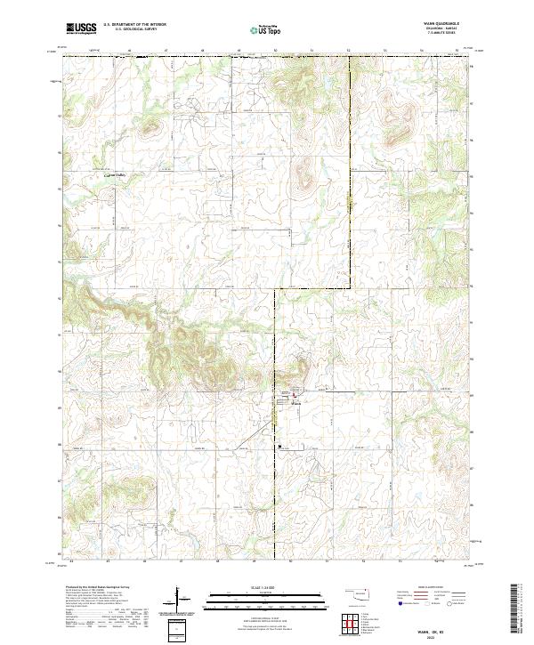 Wann 2022 topographic map thumbnail