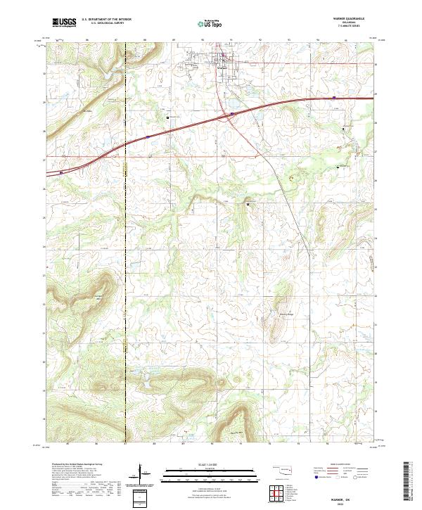Warner 2022 topographic map thumbnail