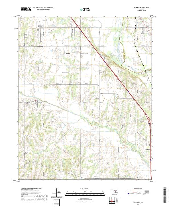 Washington 2022 topographic map thumbnail