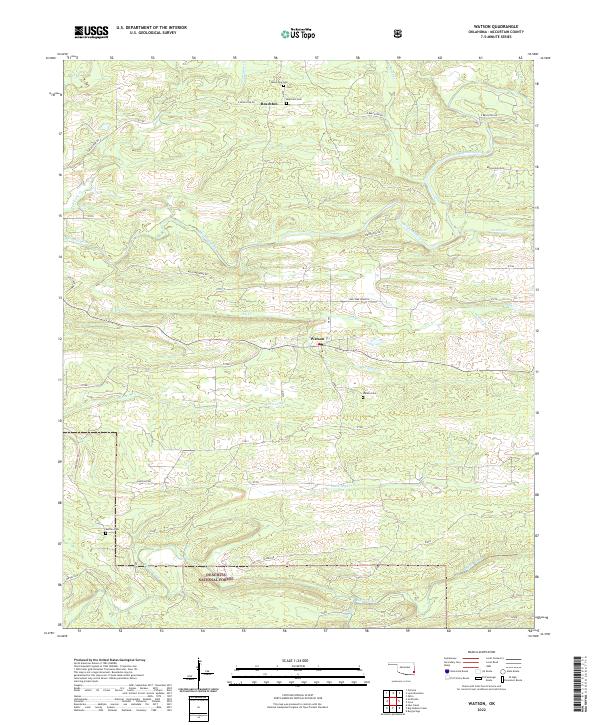 Watson 2022 topographic map thumbnail