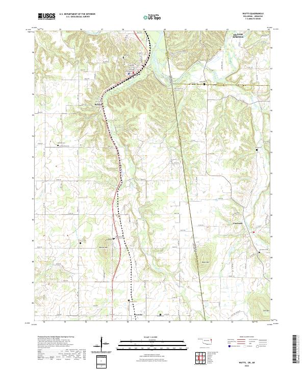 Watts 2022 topographic map thumbnail