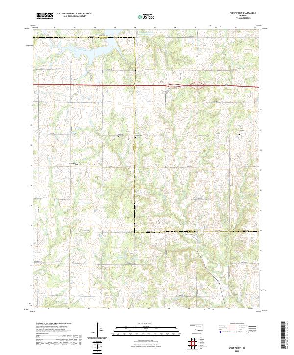 West Point topographic map thumbnail
