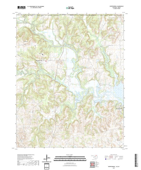 Whippoorwill 2022 topographic map thumbnail