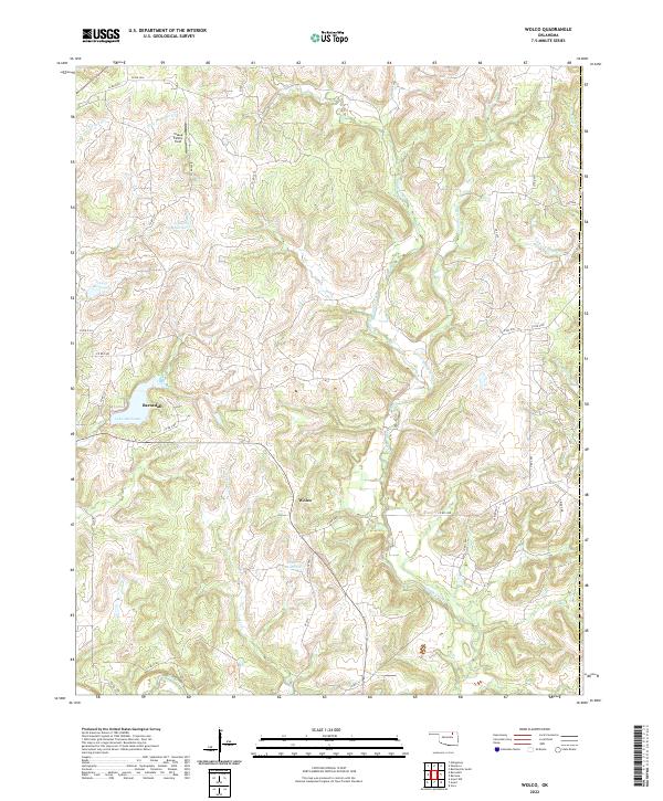 Wolco topographic map thumbnail