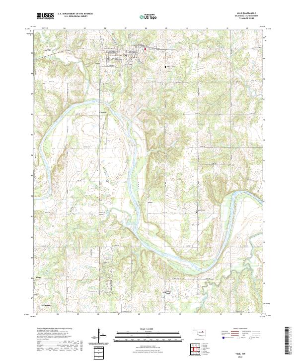 Yale 2022 topographic map thumbnail