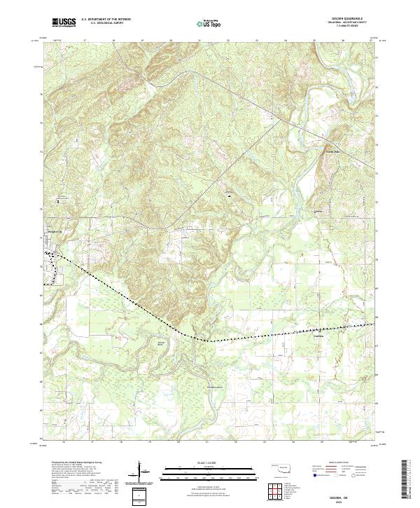 Golden topographic map thumbnail
