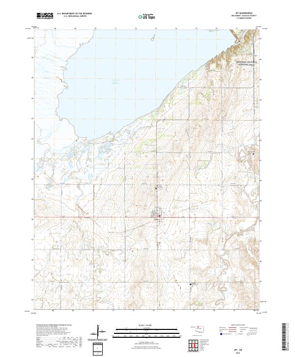 Jet topographic map thumbnail
