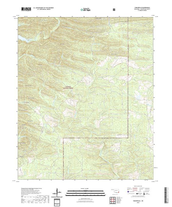 Tablerville topographic map thumbnail