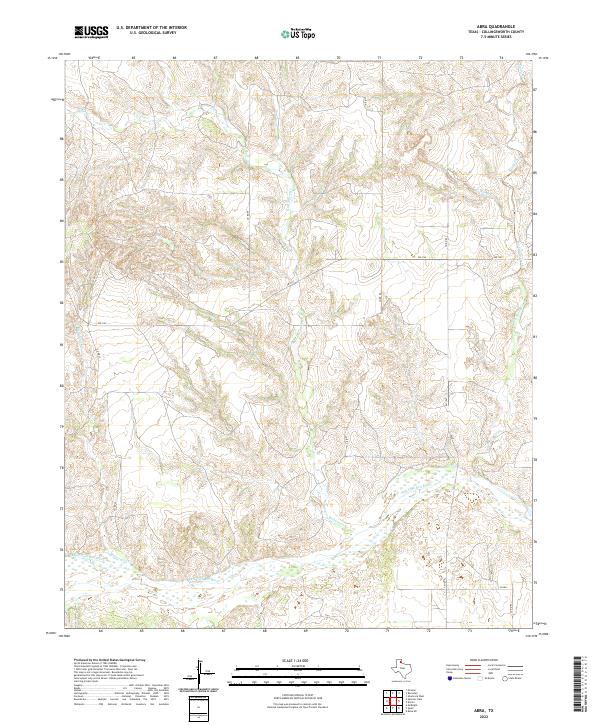 Abra topographic map thumbnail