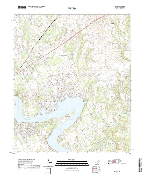 Acton topographic map thumbnail
