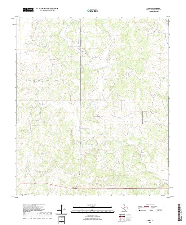 Adams topographic map thumbnail