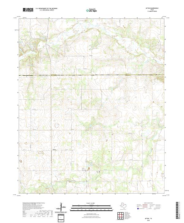 Afton topographic map thumbnail