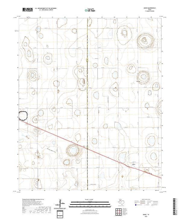 Aiken topographic map thumbnail