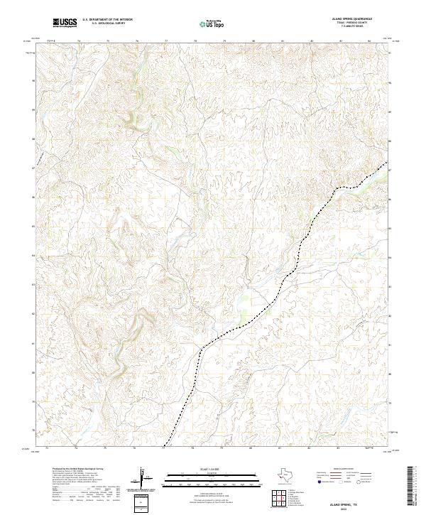 Alamo Spring topographic map thumbnail