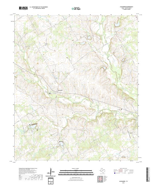 Alexander topographic map thumbnail