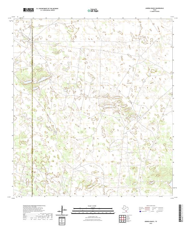 Andrea Ranch topographic map thumbnail