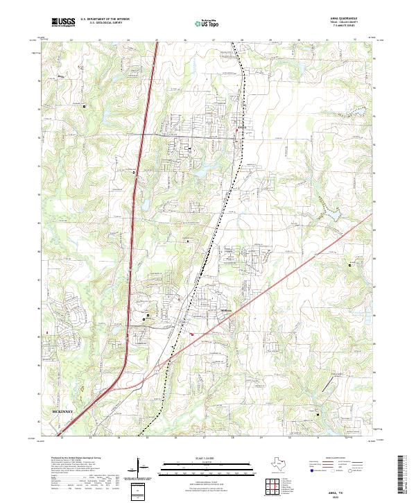 Anna topographic map thumbnail