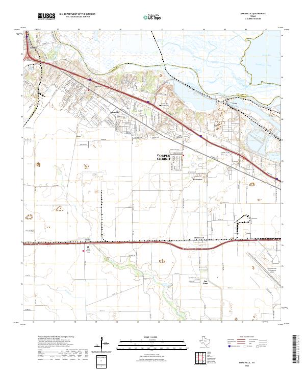 Annaville topographic map thumbnail