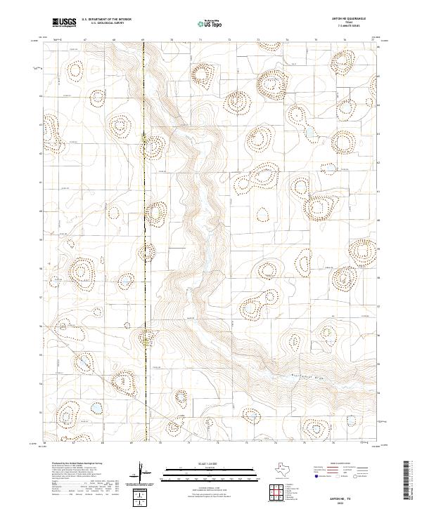 Anton NE topographic map thumbnail