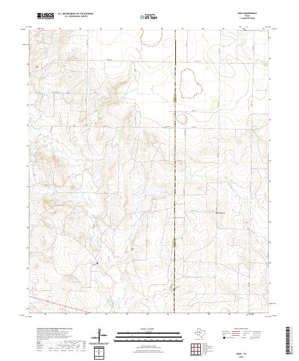 Arah topographic map thumbnail