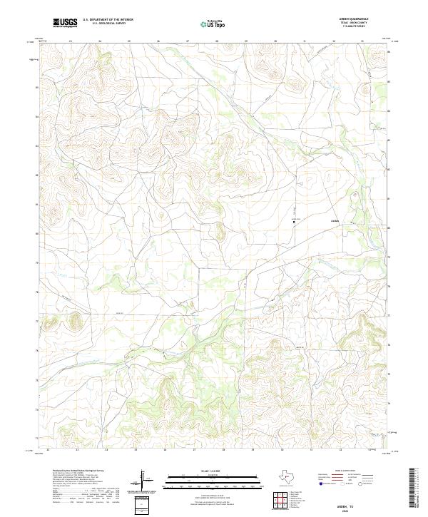 Arden topographic map thumbnail