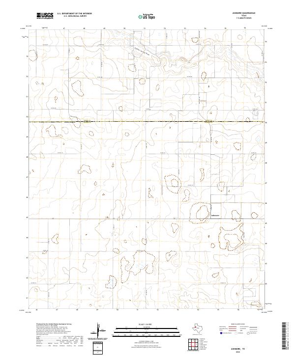 Ashmore topographic map thumbnail