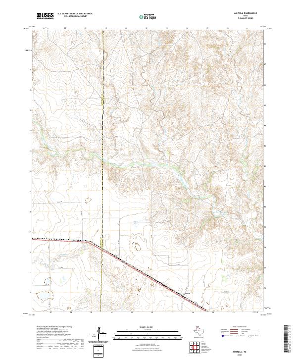 Ashtola topographic map thumbnail