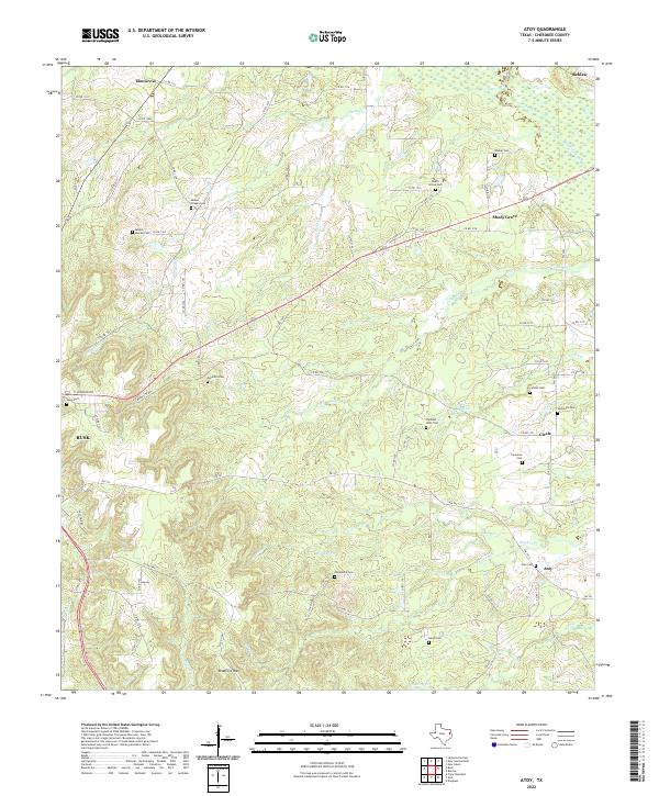 Atoy topographic map thumbnail
