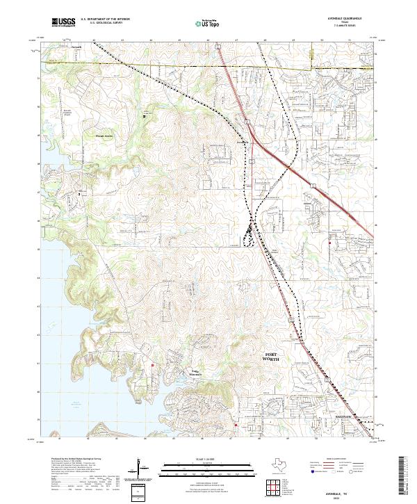Avondale topographic map thumbnail