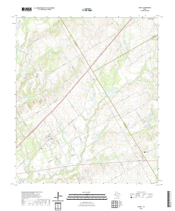 Axtell topographic map thumbnail