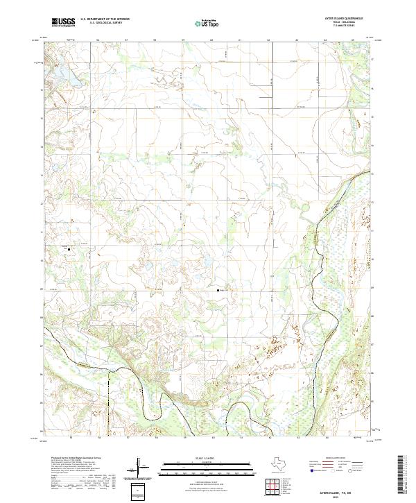 Ayers Island topographic map thumbnail